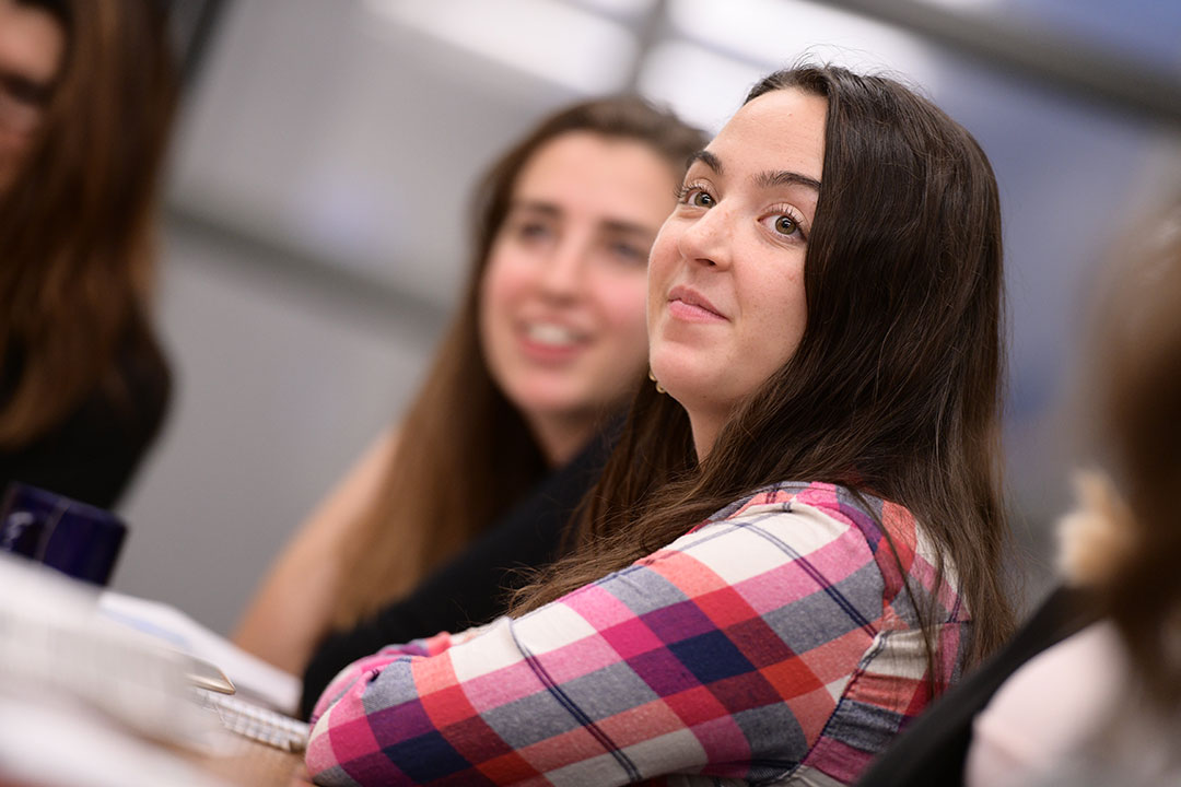 Students in class